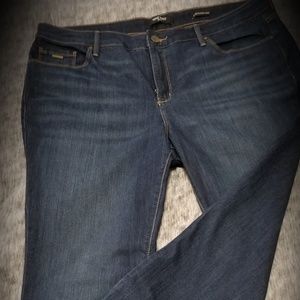 Nine West Cigarette Skinny Ankle Cuffed Jeans sz18